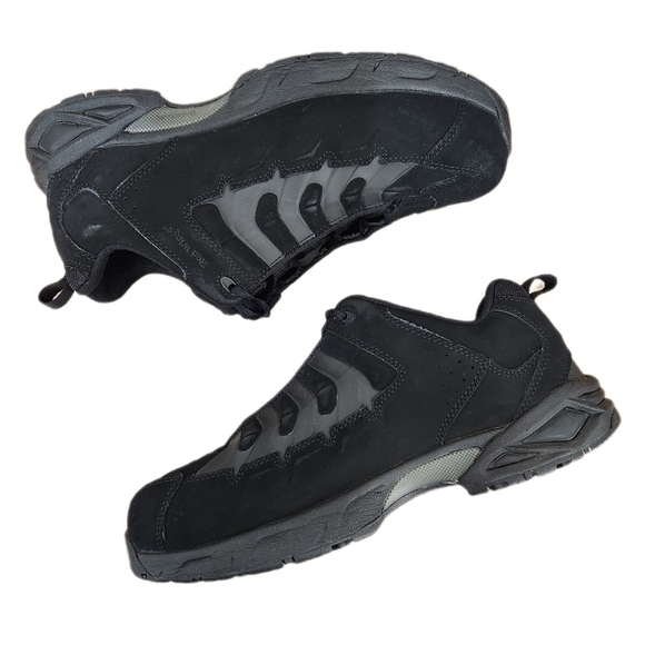 Red Wing Suede Leather Steel Toe Safety Sneakers Black , Men's 9 - Picture 1 of 8